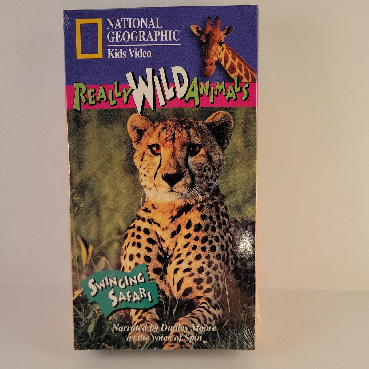 Really Wild Animals National Geographic Kids Video VHS Swinging