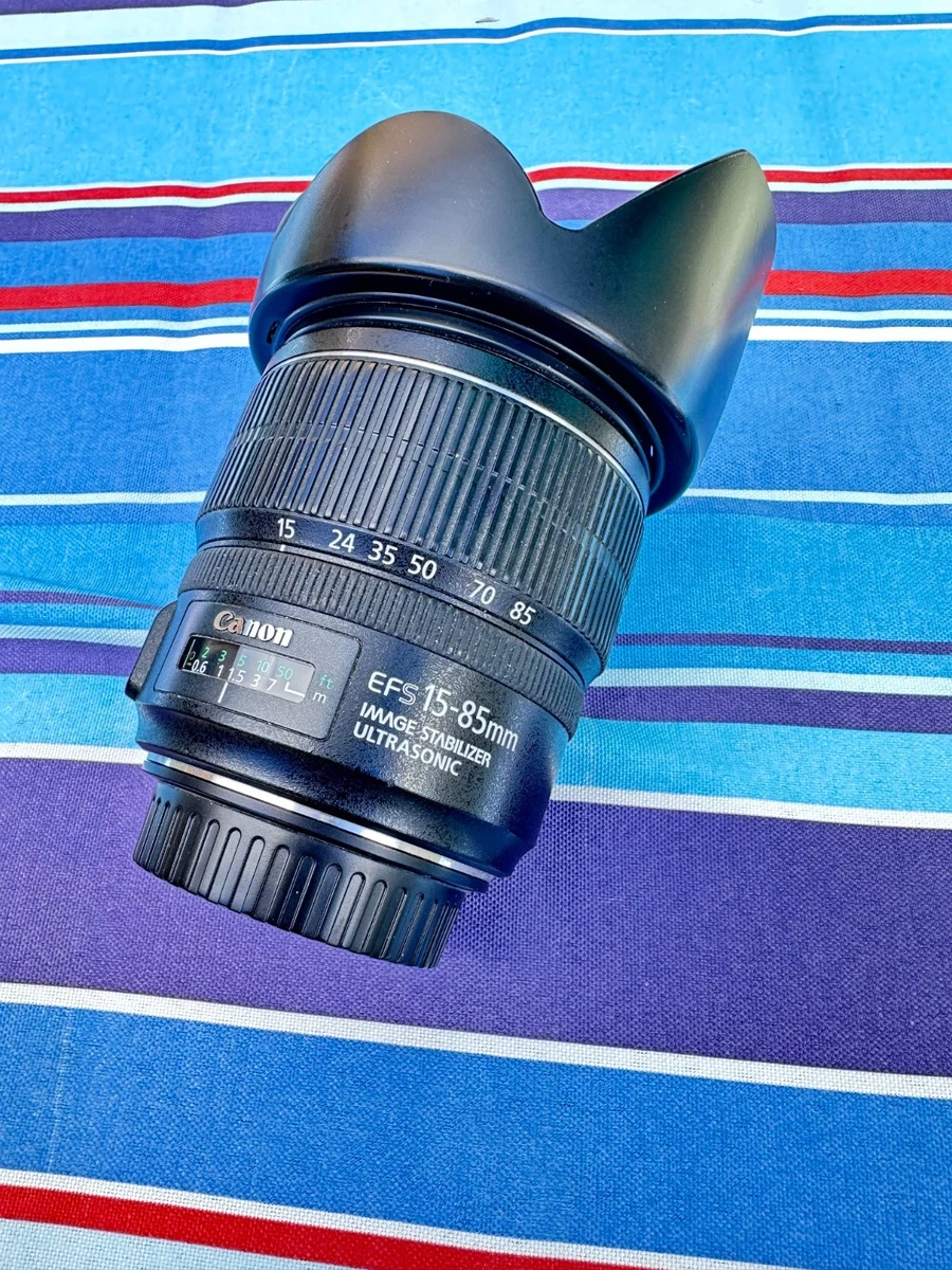 Preços baixos em Canon EF-S 15-85mm Focal lentes de câmera | eBay