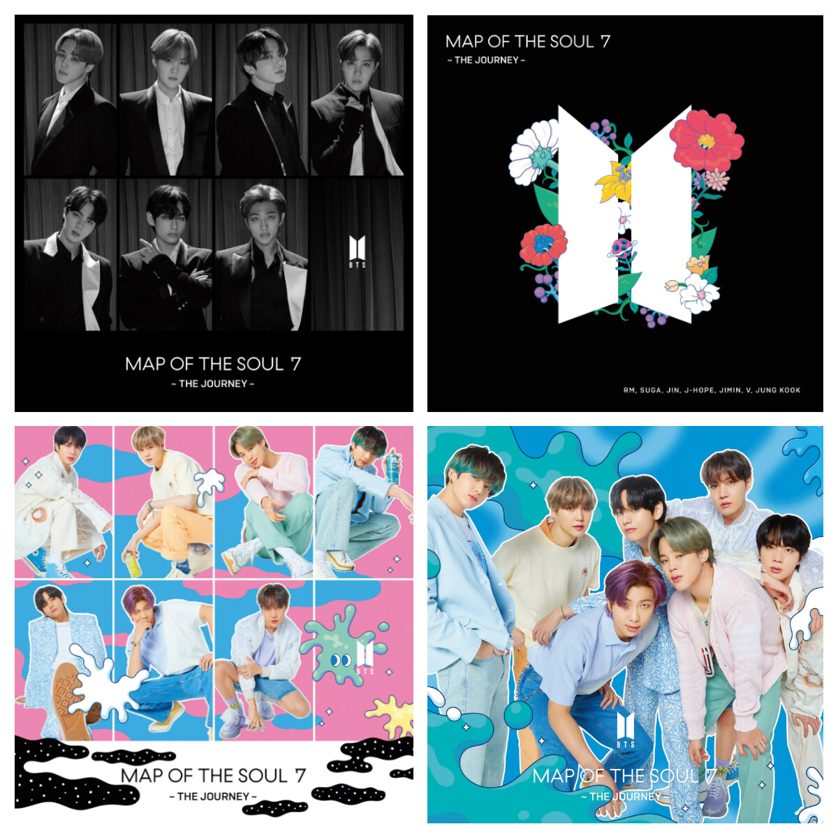 BTS MAP OF THE SOUL: 7 THE JOURNEY OFFICIAL JAPANESE ALBUM UMS