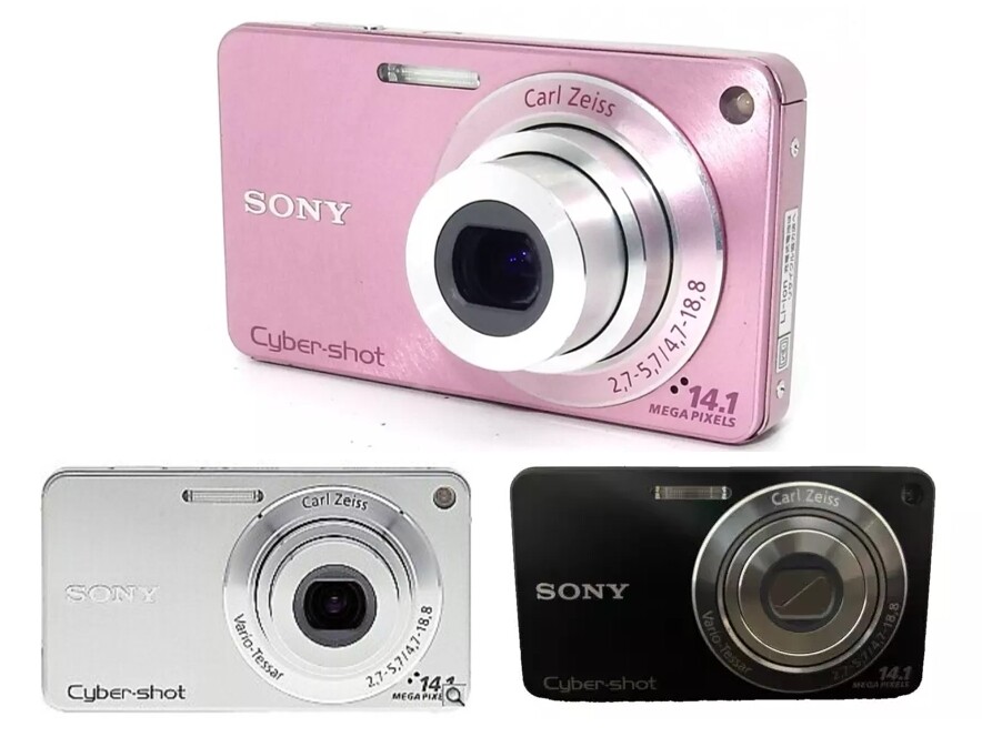 SONY Cyber-Shot DSC-W350 Digital Camera 4x Optical Zoom 14.1MP 100
