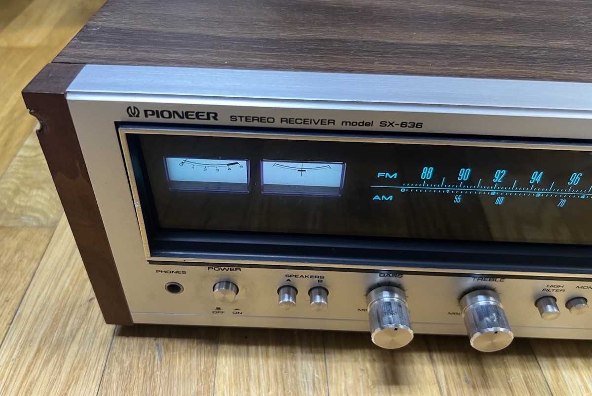 Pioneer SX-636 AM/FM Stereo Receiver . | eBay
