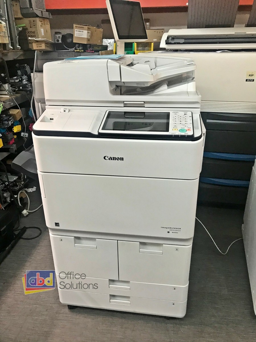 Canon ImageRunner Advance 6555i A3 Mono MFP Copier Printer Scanner