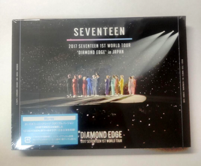 2017 SEVENTEEN 1ST WORLD TOUR 'DIAMOND EDGE' in JAPAN Limited Blu