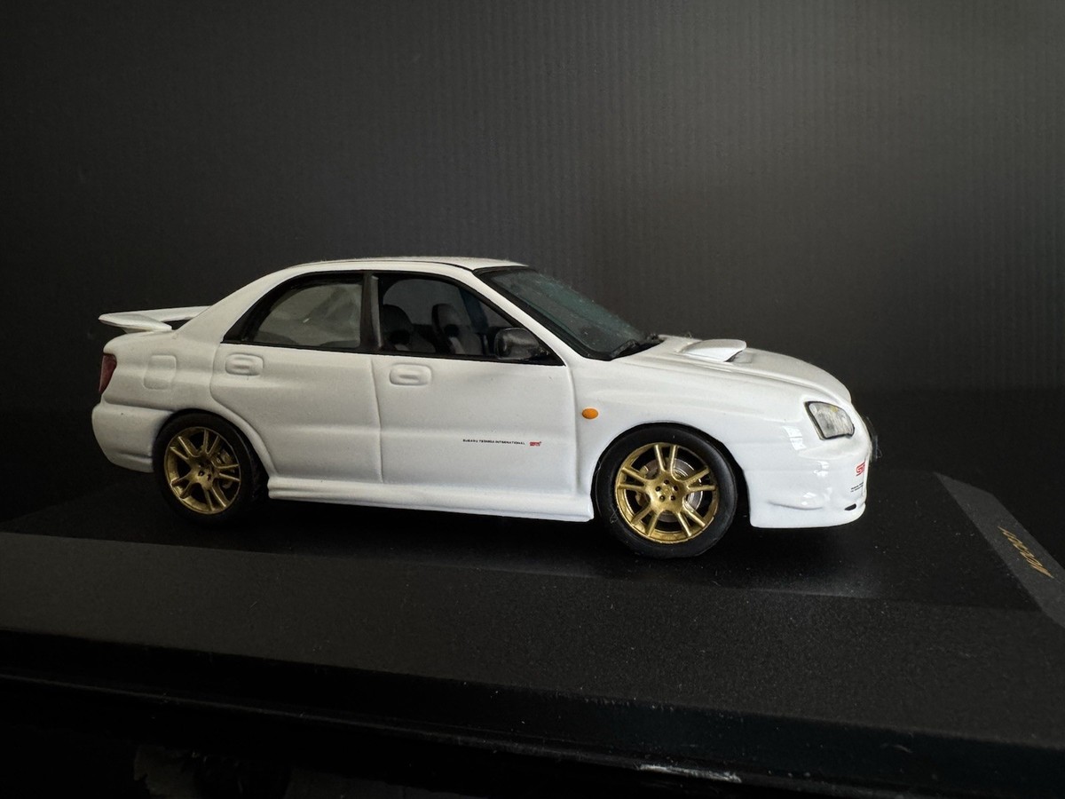 2003 Subaru Impreza WRX STI White 1/43 ixo MOC031 HTF ! | eBay
