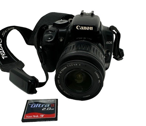 Canon EOS Kiss Digital X DS126151 400D 10.1MP DSLR Camera + 18