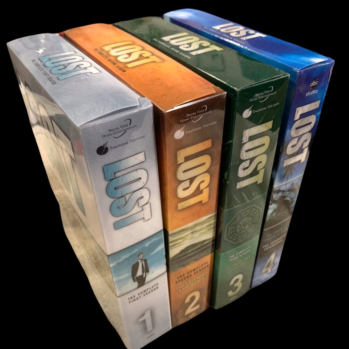 LOST Complete Season 1 2 3 4 TV Series DVD Box Set Lot 1-4