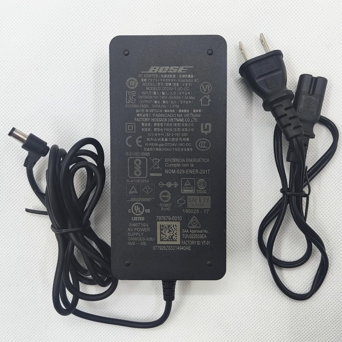 Original Power Supply DT24V-1.8C-DC for Bose Soundbar 500 TV
