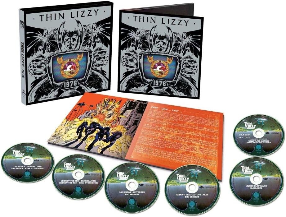 Thin Lizzy 1976 First Limited Edition 5 SHM CD+Blu-ray Audio Japan