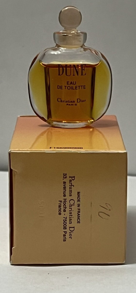 Christian Dior DUNE EAU DE Toilette 0.17 fl.oz men's Splash