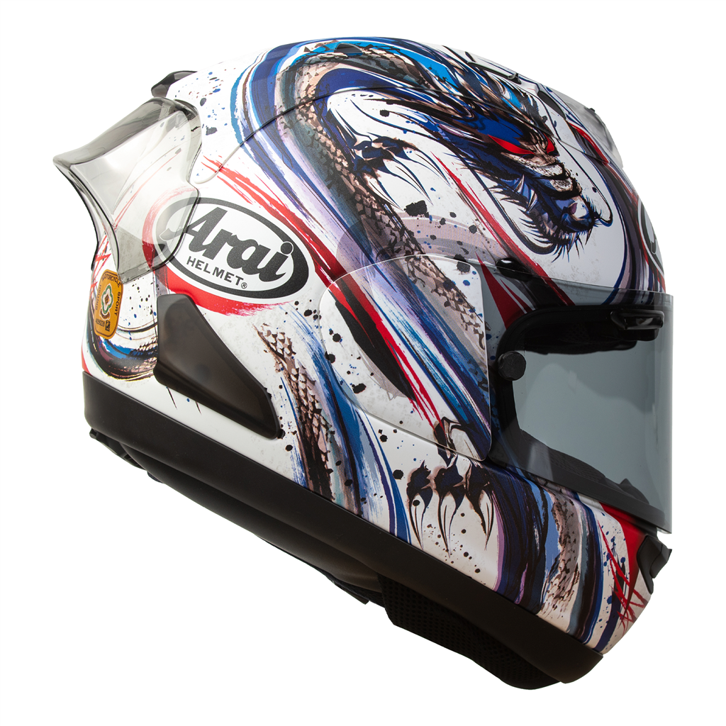 ARAI RX-7V EVO KIYONARI TRICO Motorcycle Race/Road Helmet ECE R22