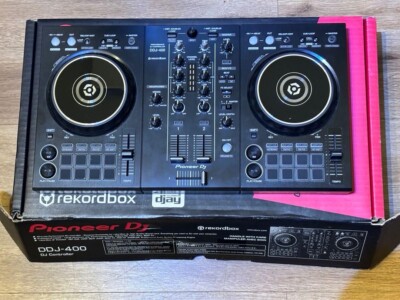 Pioneer DJ DDJ-400 DDJ400 Color 2-Channel Controller Used w/USB