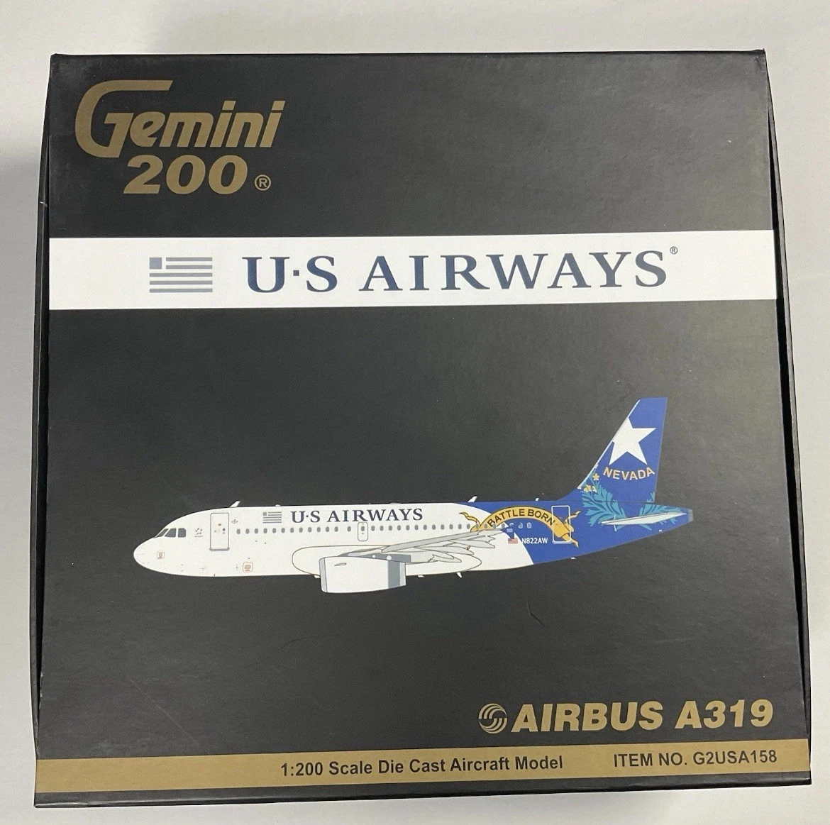 A319 Aircraft Family Diecast Commercial Airliners 1:200 Scale for