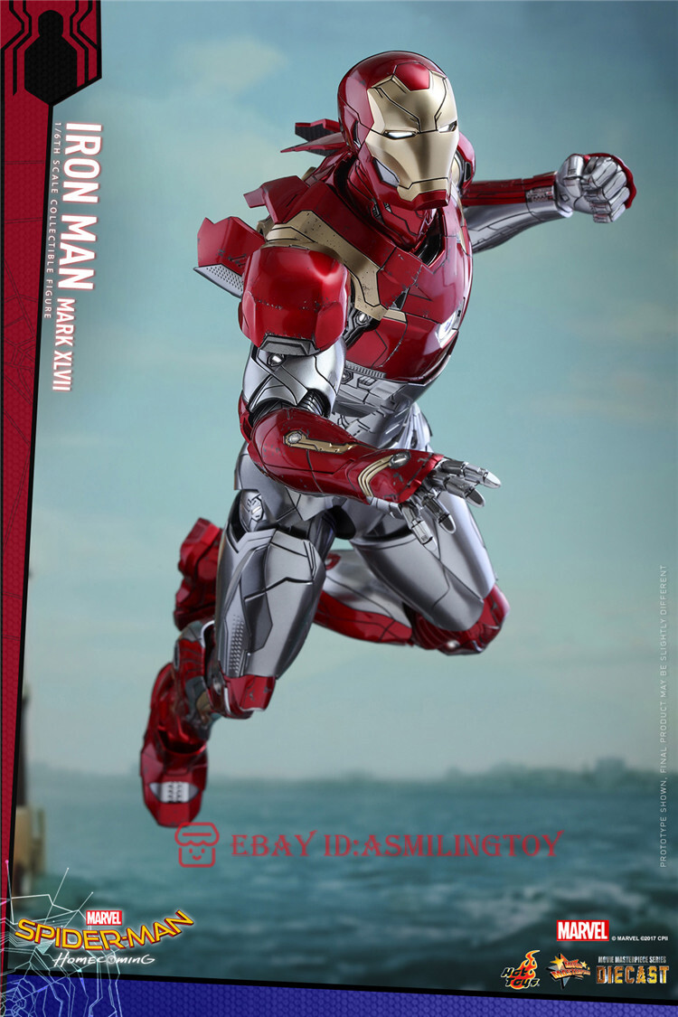1/6 Hot Toys HT Iron Man MK47 2.0 Mark XLVII MMS427-D19 Action