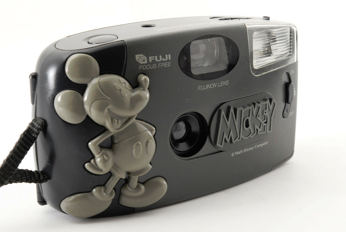 MINT+* Fuji Hi! Mickey Mouse Disney 35mm Point & Shoot Film Camera