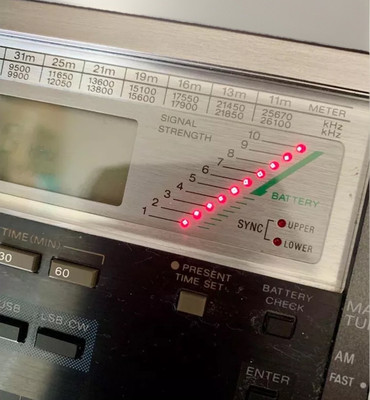 SONY ICF-2001D Multi-Band Receiver FM AM SW AIR Synchronous AM