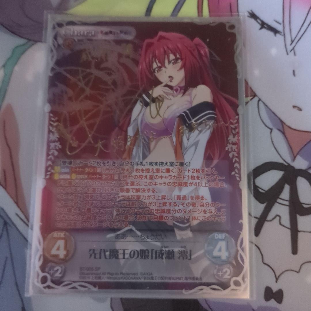 CHAOS TCG Signed The Testament Of Sister New Devil Mio Naruse ST