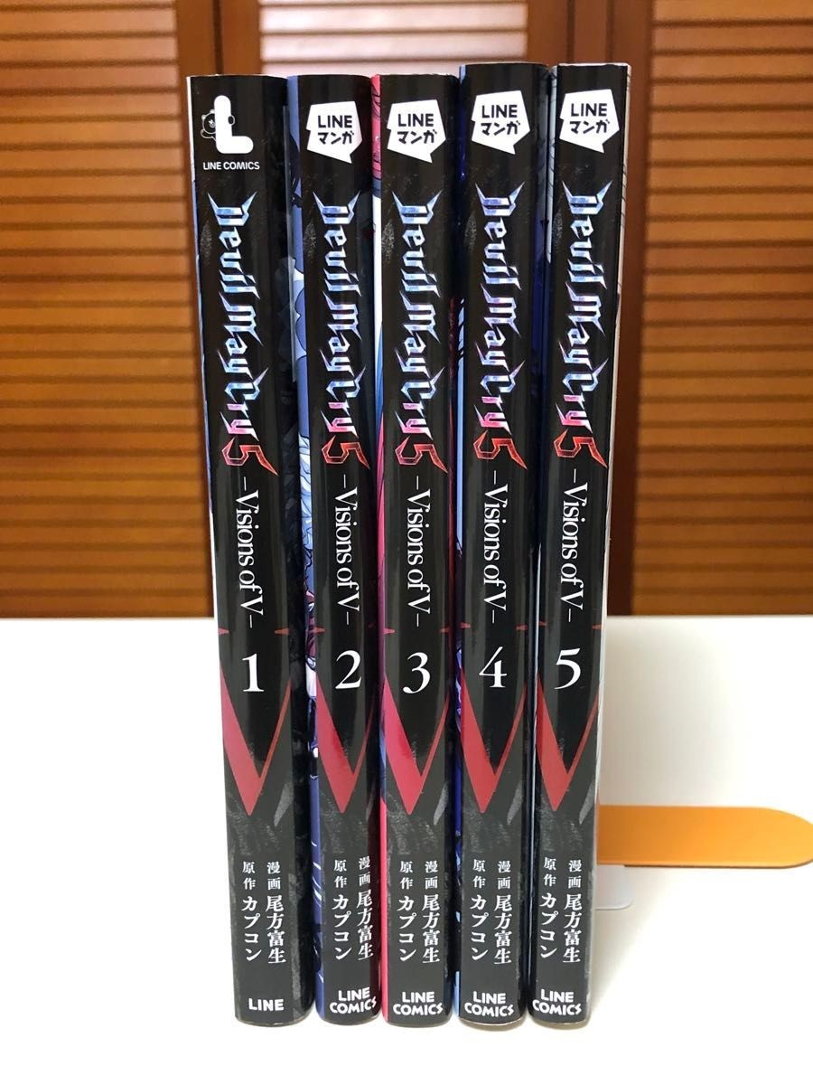 Devil May Cry 5 Visions of V Manga Set Vol 1-5 Complete Comic