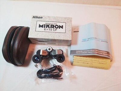 Nikon Binoculars Mikron 6x15 Porro Prism M6X15 Japan NEW | eBay