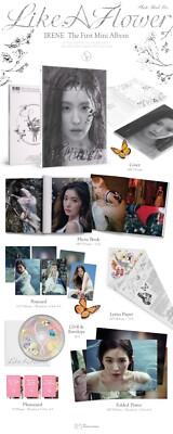 Red Velvet IRENE Like A Flower 1st Mini Album Photobook + Case +