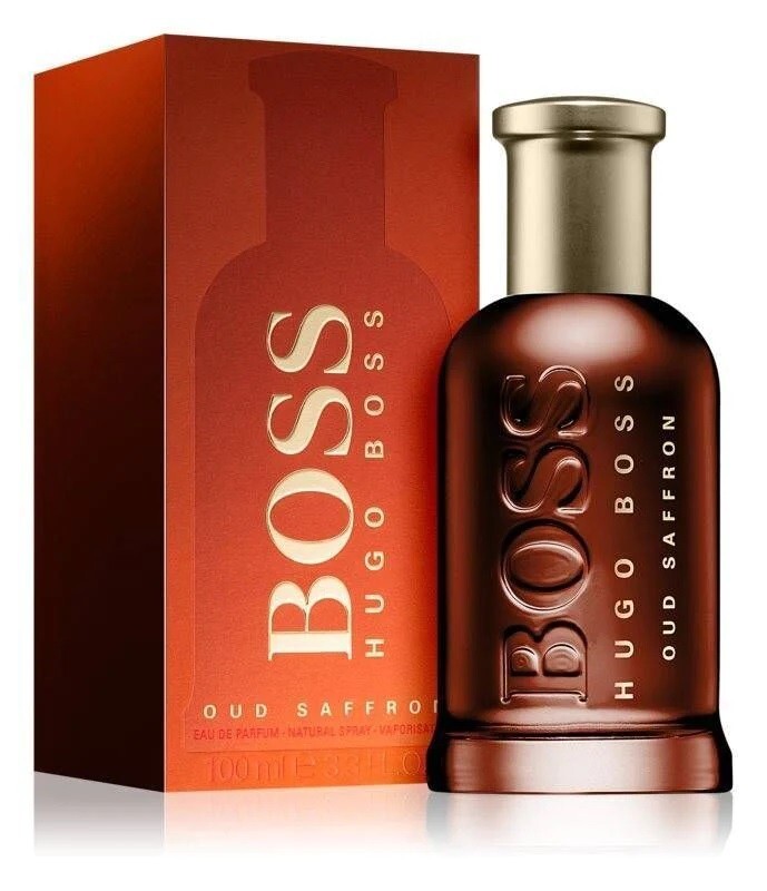 Men Hugo Boss Oud Saffron 3.3oz /3.4oz-100ml /New In Box/Authentic