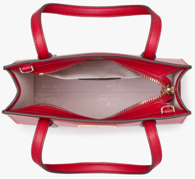 Kate Spade Kenzie Limited Edition Small Tote Bag KI926 Cherry Red