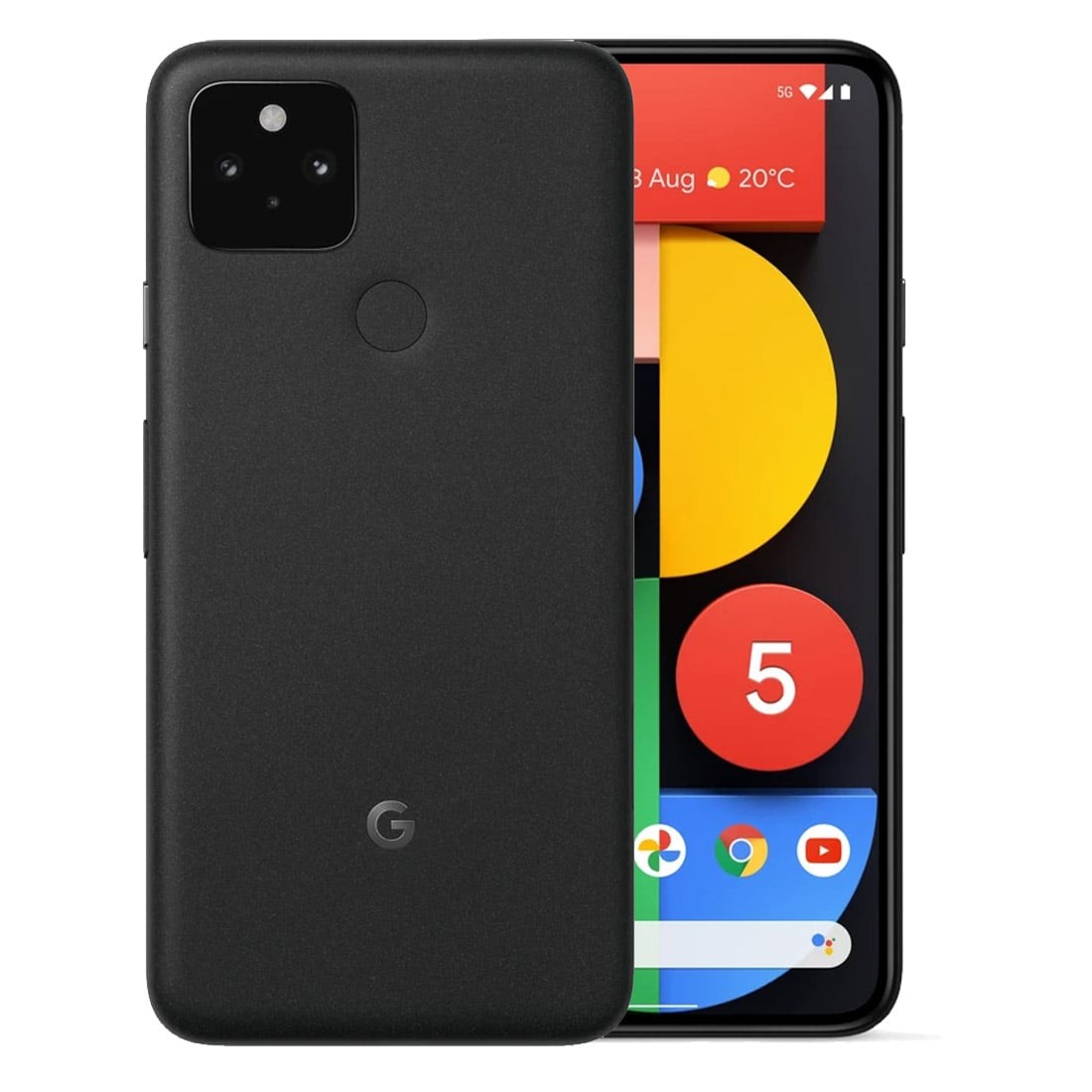 Google Pixel 5 GTT9Q - 128GB - Just Black (Unlocked) (Single SIM
