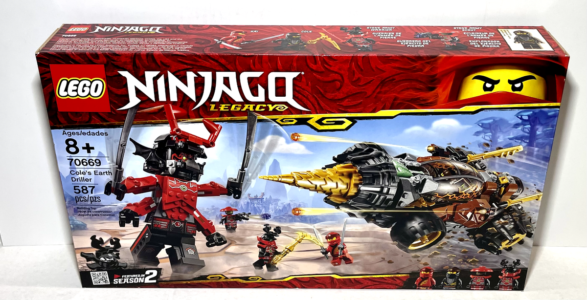 oos) LEGO Ninjago Cole's Earth Driller ( 70669 ) (NISB