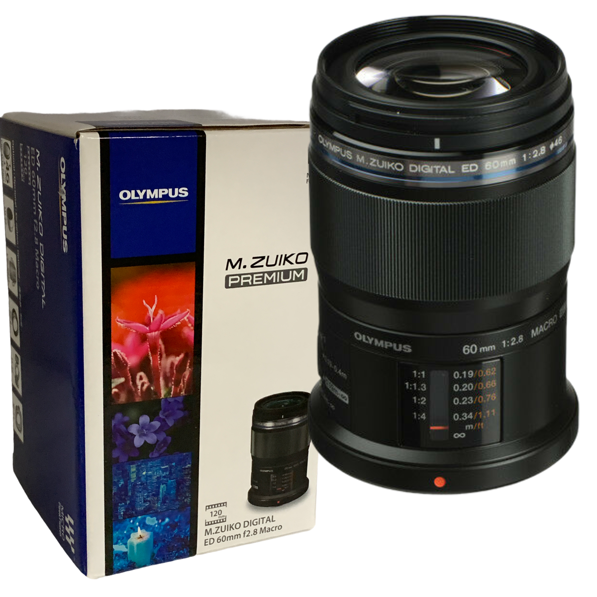 New OLYMPUS M.Zuiko Digital ED 60mm f/2.8 Macro Lens Micro Four