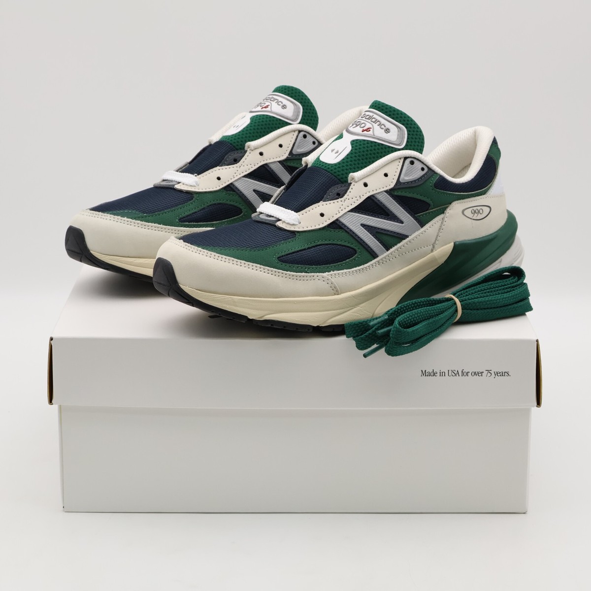 U990SH6 Shohei Ohtani New Balance 990V6 NB103 White Marsh Green