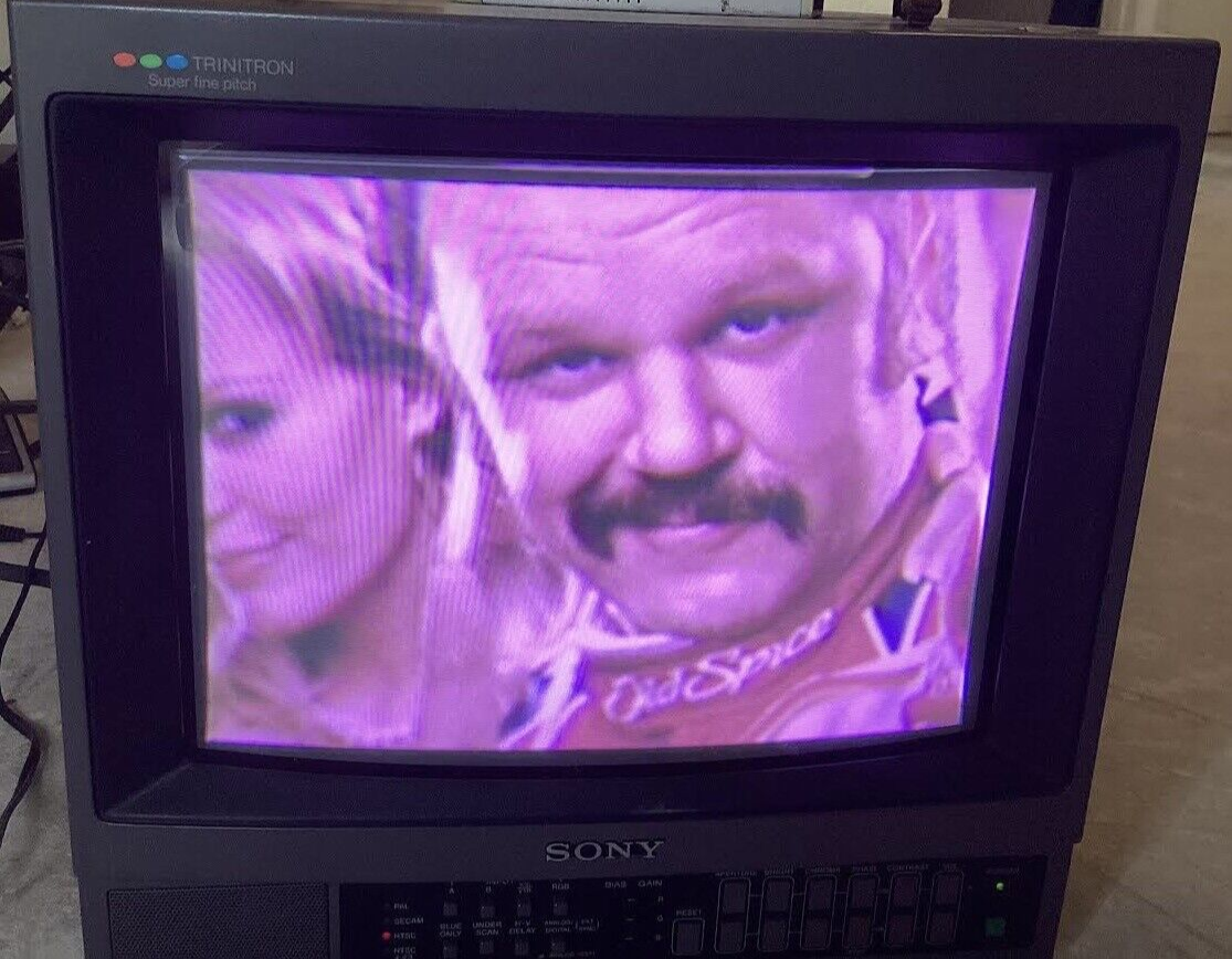 Sony PVM-1342Q Trinitron Color Video Monitor NO SHIPPING LOCAL