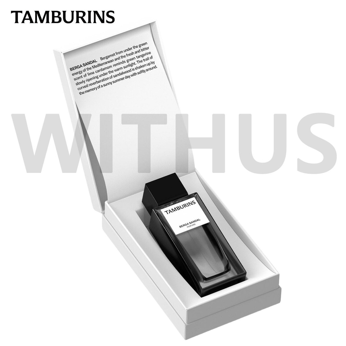 Tamburins BERGA SANDAL Perfume 50ml/1.69oz Bergamot/Green
