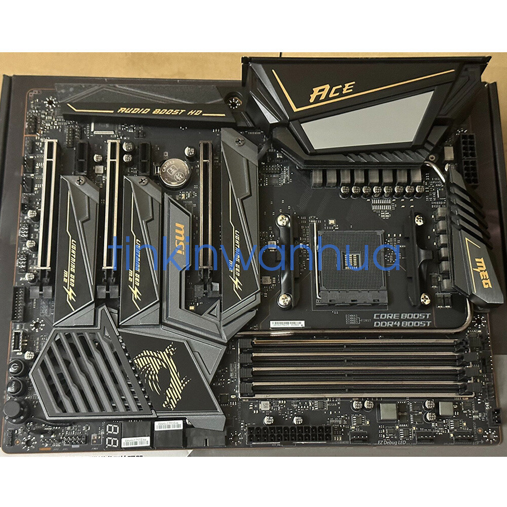 For MSI MEG X570 ACE Motherboard AMD X570 Socket AM4 DDR4 ATX | eBay