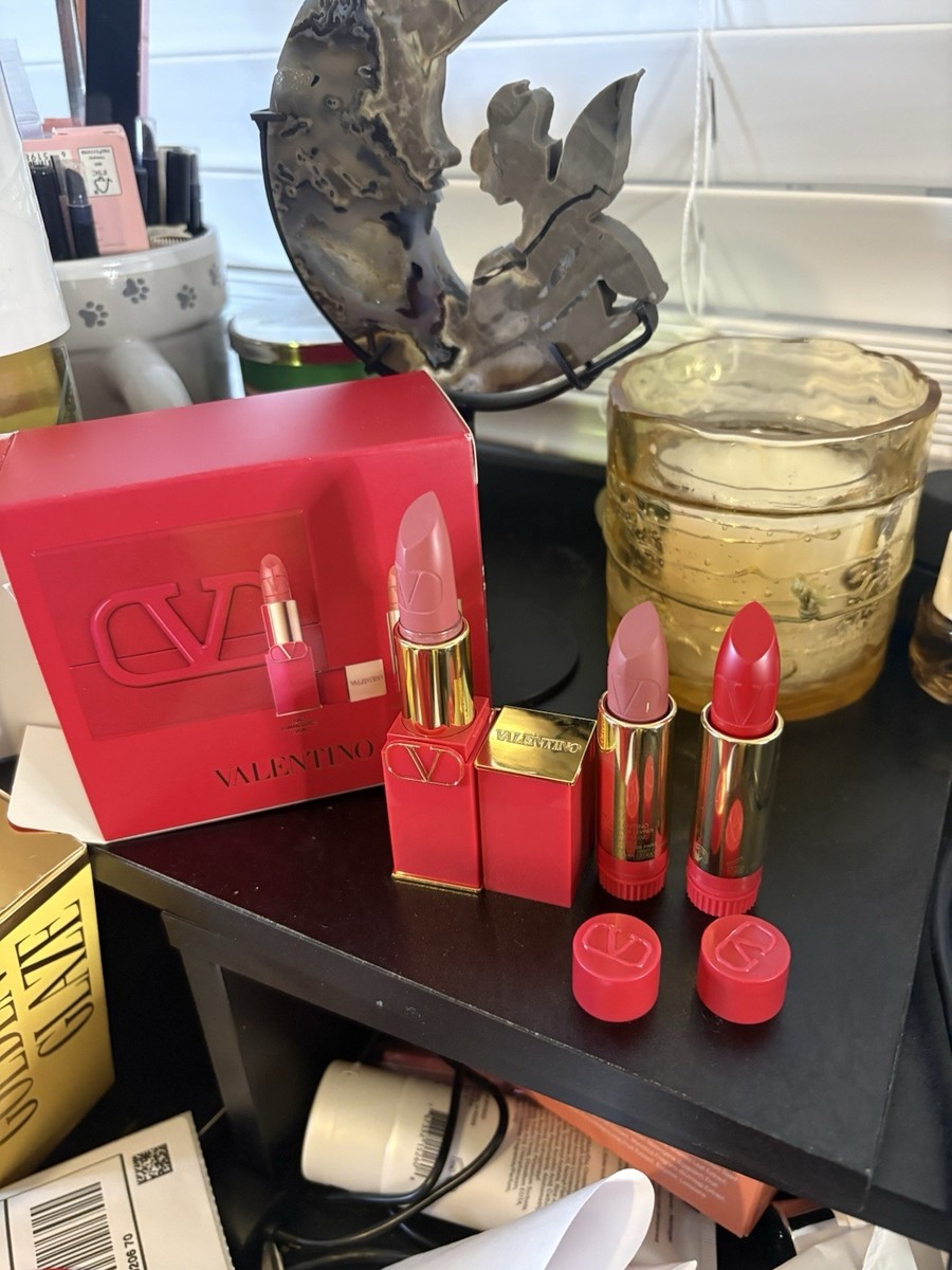 ROSSO VALENTINO COUTURE (3) LIPSTICK SET | 100R 107A 22R for sale