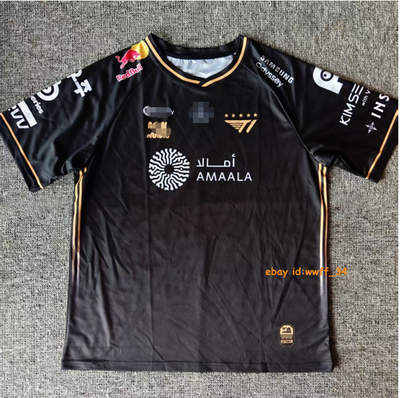 2025 LCK Team T1 Uniform Jersey S15 T-Shirt Faker Five-star Short