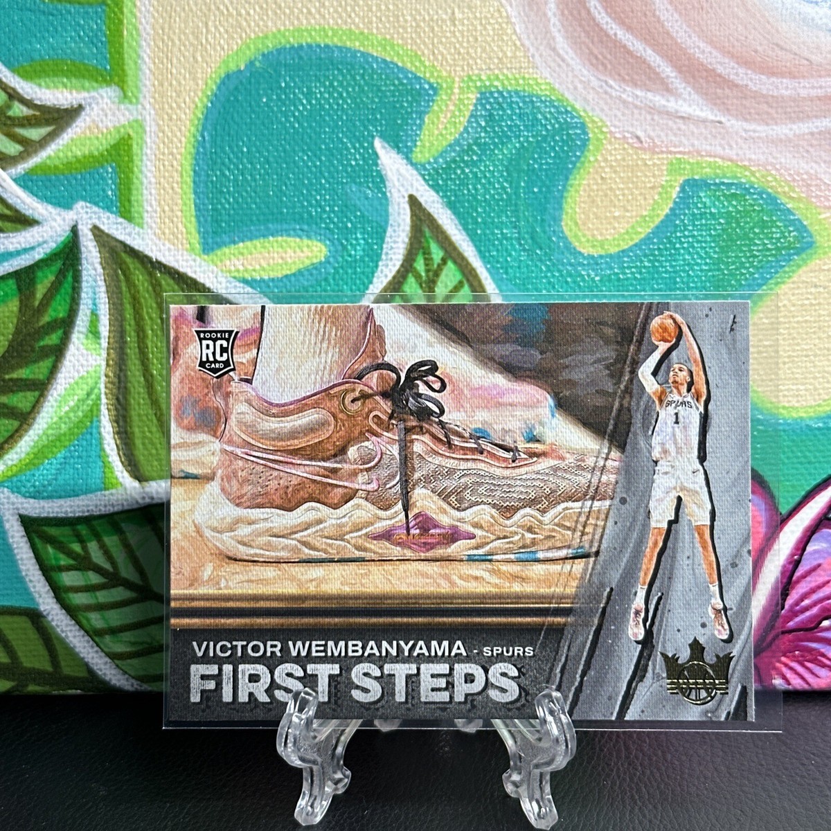 2023-24 Panini Court Kings Victor Wembanyama First Steps Rookie #1