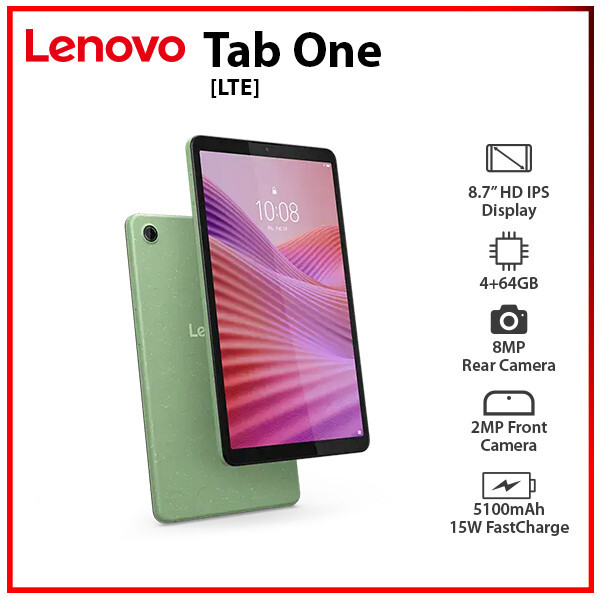 Lenovo Tab One GREEN 8.7