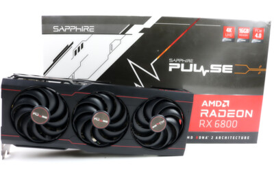 Sapphire Radeon RX 6800 16GB Pulse GPU w/Box | 1yr Warranty, Fast