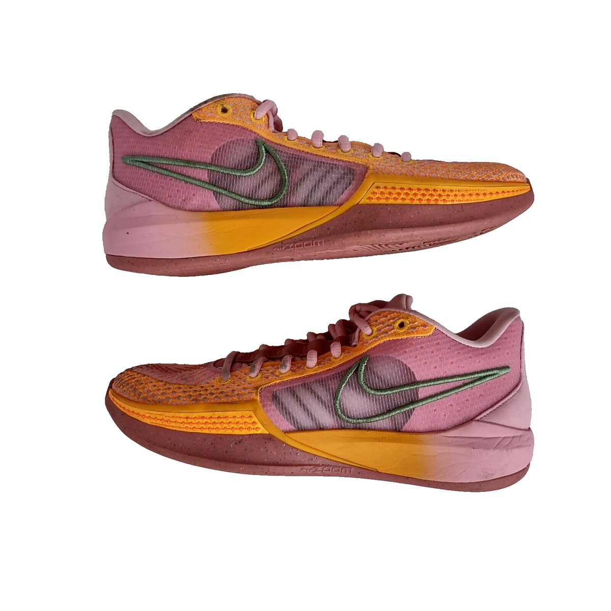 Nike Sabrina 1 West Coast Roots Soft Pink Oil Green Orange FQ3381