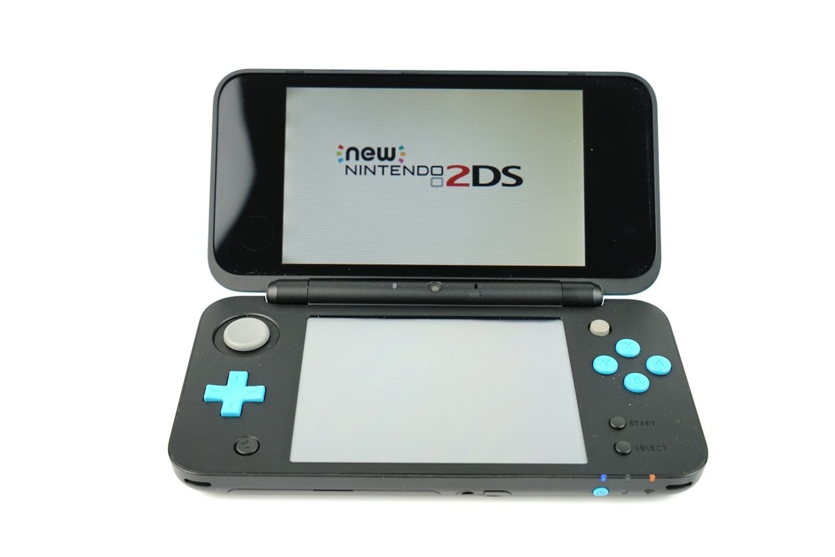 Nintendo New 2DS XL LL | Charger + 64GB SD Card | USA Seller