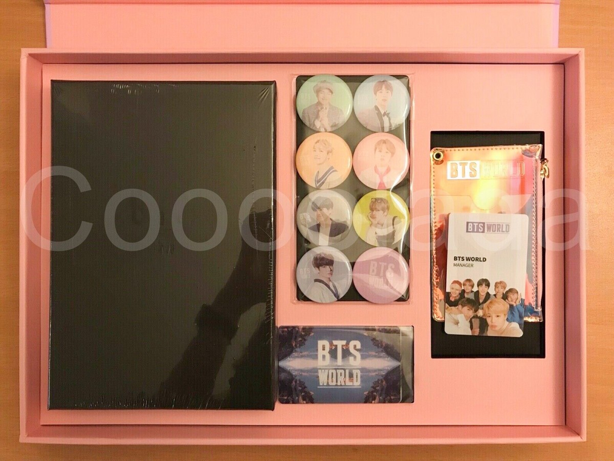 BTS World OST Limited Edition OFFICIAL Photocard Magnet Manager ID