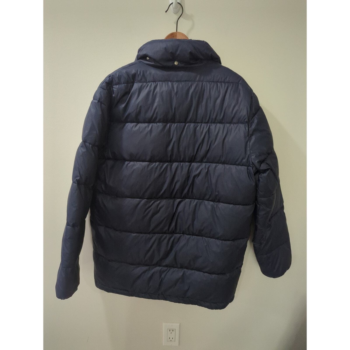 Slate & Stone Navy Ripstop Down Jacket | eBay