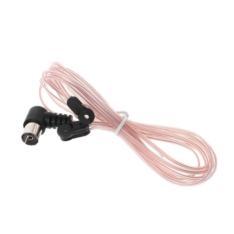 FM Stereo Radio Antenna 75 Ohm Female Connector Indoor Adapter For