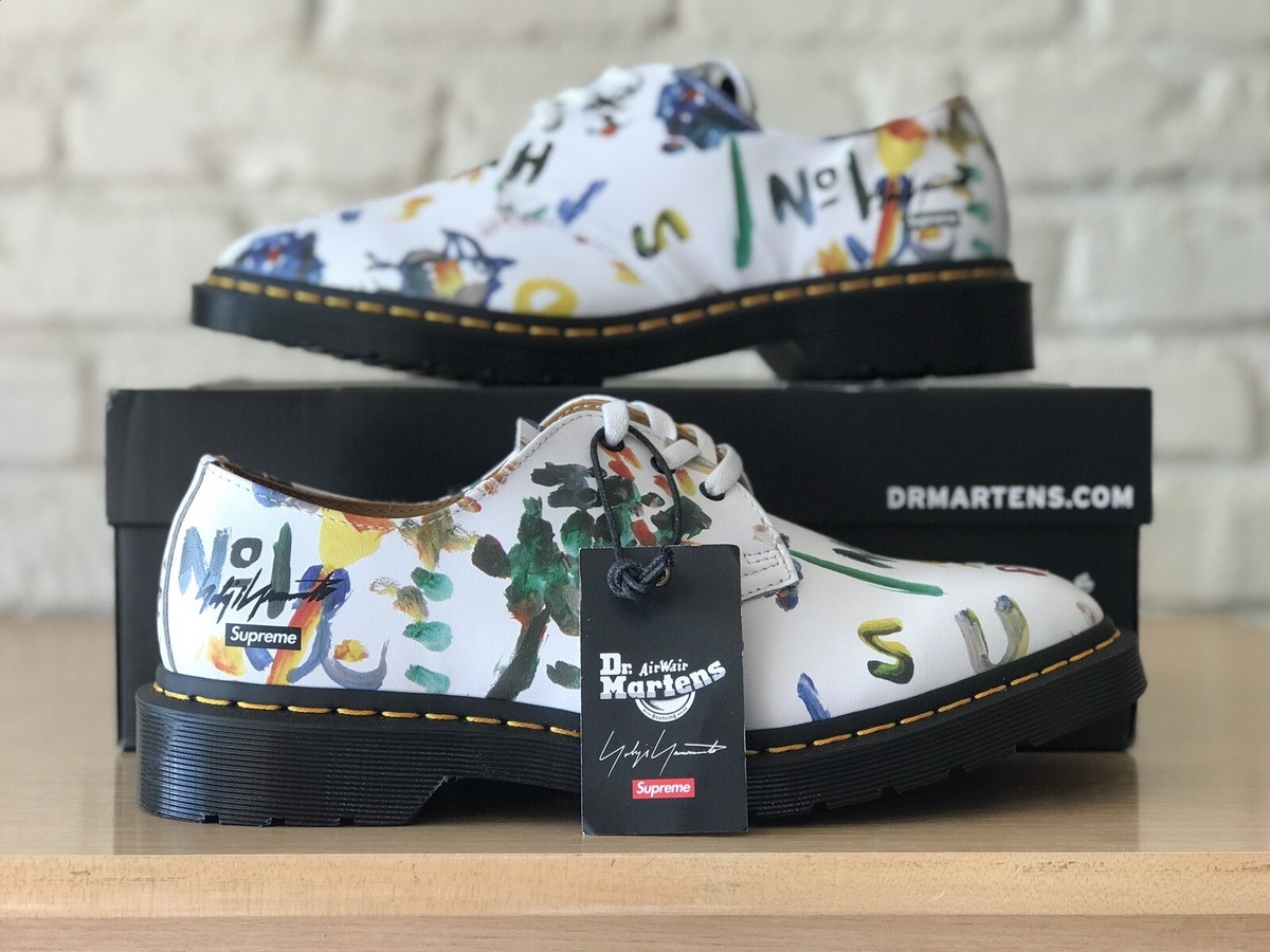 1461 Supreme HO x Dr. Martens Yohji Yamamoto Backhand White Men