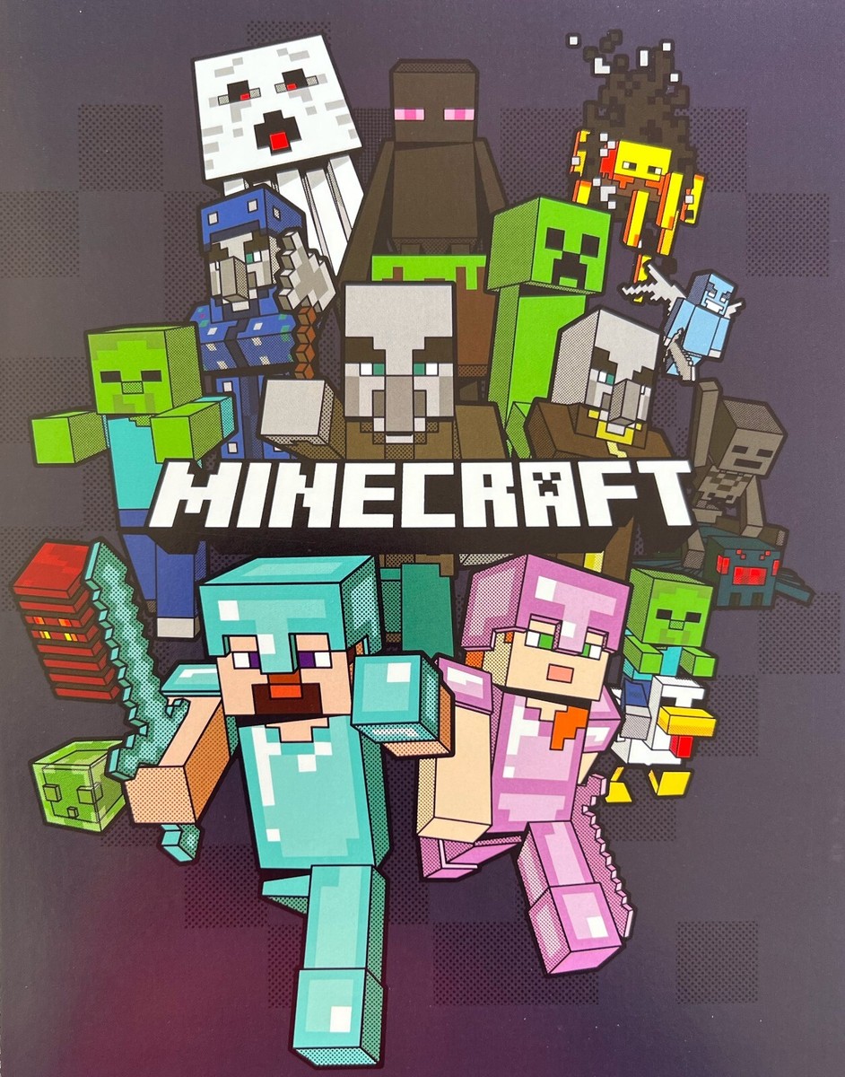 Minecraft Mini Posters (8in x 11in) (See Variations) | eBay