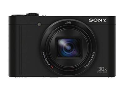 Sony Cyber-shot DSC-WX500 Digital Camera (Black) Bundle [Japan