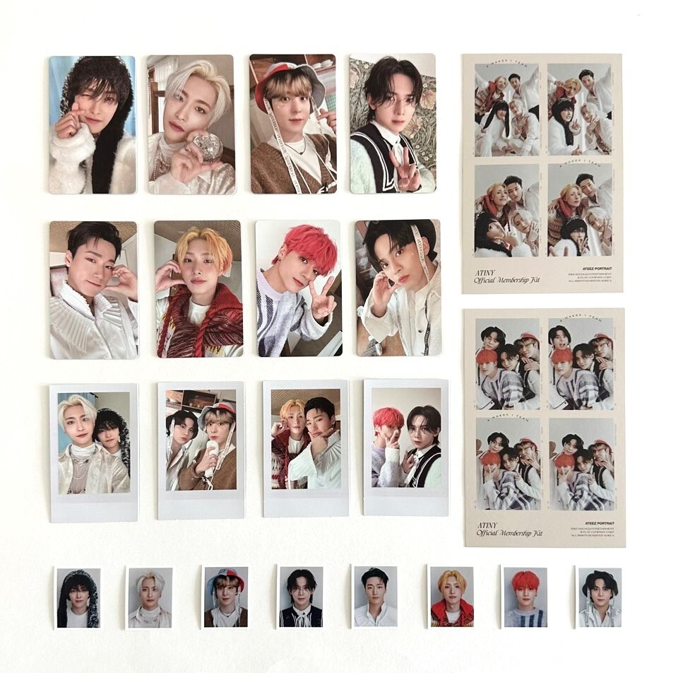 Ateez Atiny 4th Membership Kit Fairy Tale Official Photocard