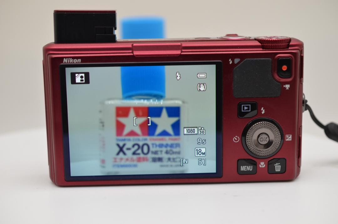 Nikon CoolPix S9500 Color Red 18.1MP Optical 22x Zoom Digital