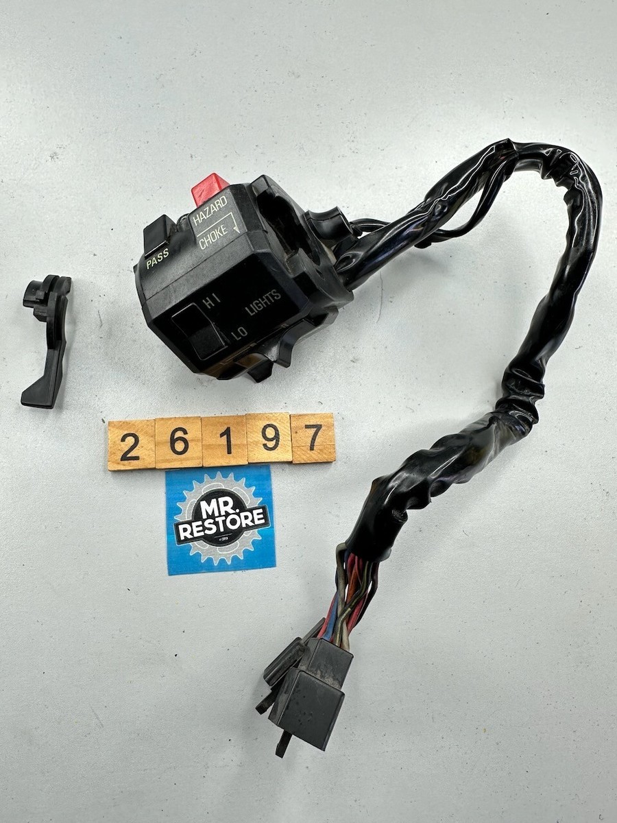 Kawasaki ZX750 F Ninja 750 R GPX750 Left Handlebar Switch & Choke