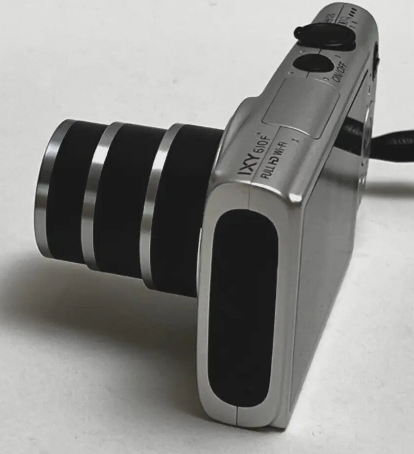 Canon IXY 610F Silver Digital Camera 10x Optical Zoom IXY610F | eBay