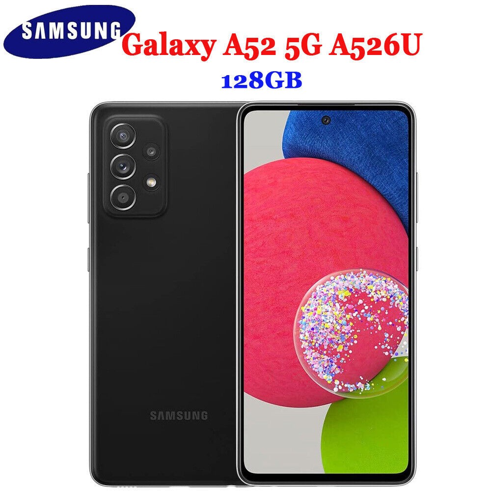 Unlocked Samsung Galaxy A52(5G) SM-A526U 128GB+6GB Black New
